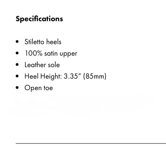 Badgley Mischka Rennie Rhinestone Ruffle Satin High Heel Stiletto Sandal… - Picture 9 of 13